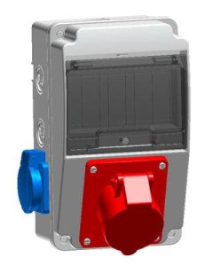 TP ELECTRIC 130X220 4X32A 1ÖN 1X16 2YAN KOMBİNASYON KUTUSU