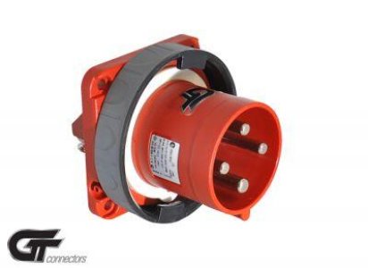 TP ELECTRIC DÜZ MAKİNA FİŞİ 4X63 AMP CEE NORM IP67 GT