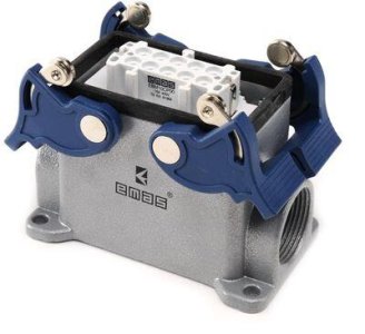 EMAS 10X16 YANDAN GİRİŞ DUVAR PRİZİ EBM10PD14