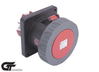 TP ELECTRIC DÜZ MAKİNA PRİZİ(GT PİLOT KONTAKLI) CEE 5X125A IP67