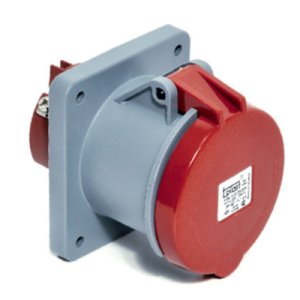 TP ELECTRIC YAYLI KAPAKLI MAKİNA PRİZİ DÜZ 5X63A IP44