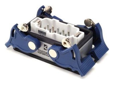 EMAS 10 KONTAKLI MAKİNA FİŞİ ALT GİRİŞLİ DÖRT MAN.MAKARA EBM10FM44