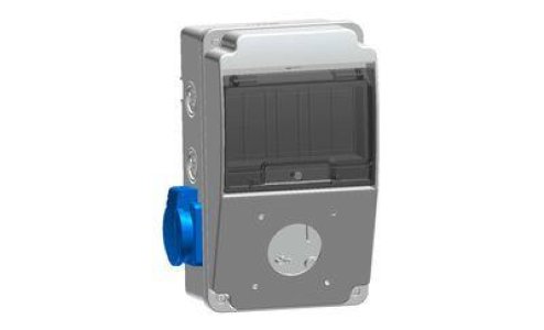 TP ELECTRIC 130X220 MAKİNA PRİZ YUVASI (BOŞ) ÖN+PANO PRİZİ 1X16 2 YAN