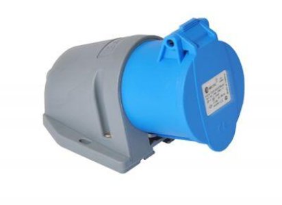 TP ELECTRIC 3X16A CEE 83X90 DUVAR PRİZİ YAYLI KAPAKLI