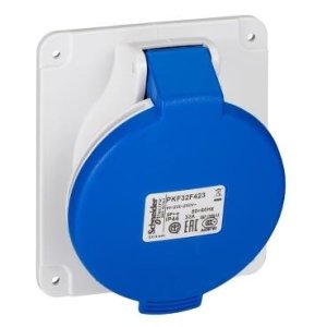 SCHNEIDER ELECTRIC PKF32F423 3X32A MONOFAZE 2P+T IP44 VİDALI EĞİK MAKİNE PRİZİ