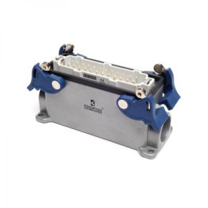 EMAS EBM24FD24 PLASTİK İKİ YANDAN GİRİŞ 24 KONTAKLI 16 A DUVAR FİŞİ