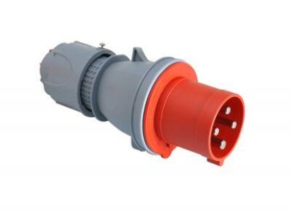 TP ELECTRIC CEE 4X63A YAYLI KAPAKLI DÜZ FİŞ IP44