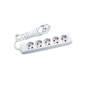 VIKO LEYLAK BEŞLİ 5 METRE KABLOLU GRUP PRİZ