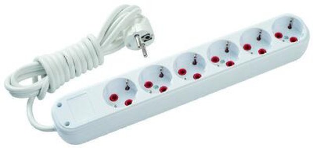 SCHNEIDER ELECTRIC ALTILI 3 MT KABLOLU GRUP PRİZ