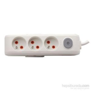 VIKO MULTİLET ÜÇLÜ 2 METRE KABLOLU UPS ANAHTARLI GRUP PRİZ