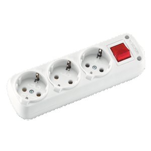 VIKO LEYLAK ÜÇLÜ 2 METRE KABLOLU ANAHTARLI UPS GRUP PRİZ