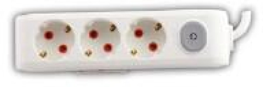 VIKO 3 LÜ GRUP PRİZ ANAHTARLI 3 MT KABLOLU