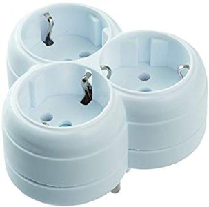 SCHNEIDER ELECTRIC ÇOKLU PRİZ 3 PRİZ 2P + E BEYAZ