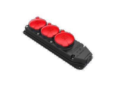 BEMİS ÜÇLÜ GRUP PRİZ 3X25A