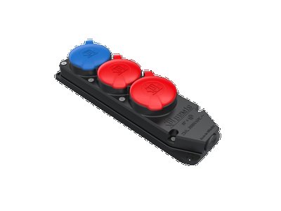 BEMİS ÜÇLÜ GRUP PRİZ 3X25A 380V 3X25A 2 AD 1X16 1 ADET