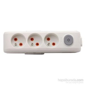 VIKO VIKO UPS ÜÇLÜ GRUP PRİZ ANAHTARLI