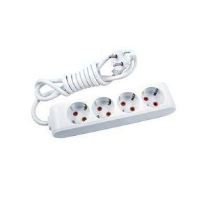 VIKO LEYLAK DÖRTLÜ 5 METRE KABLOLU GRUP PRİZ