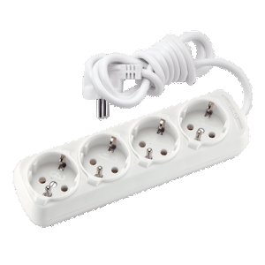 VIKO LEYLAK DÖRTLÜ 2MT KABLOLU GRUP PRİZ