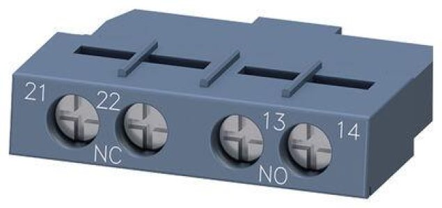 SIEMENS YARDIMCI KONTAK ÜST YATAY 3RV2 1NO+1NC