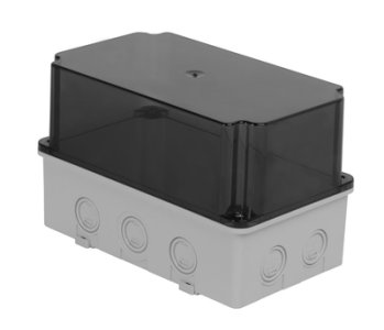 TP ELECTRIC 130X220X140 DERİN ŞEFFAF VID KAP