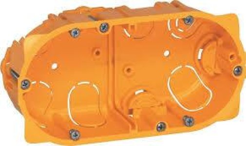 LEGRAND BATIBOX ALÇIPAN İKİLİ BUAT 40MM DERİNLİK