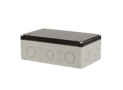 TP ELECTRIC 180X300X110 14 ÇIKIŞLI SEFFAF VİDALI KAPAK CONTALI MONTAJ AYAK