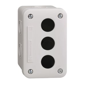 SCHNEIDER ELECTRIC BOŞ KONTROL İSTASYONU XAL-E AÇIK GRİ 3 KESİM IP54 XB7 ÇAP 22 MM İÇİN