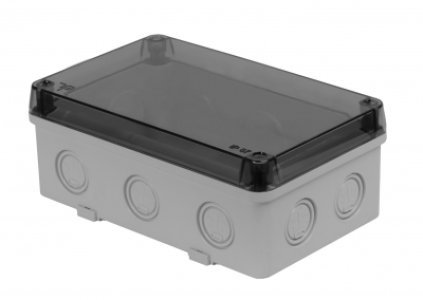 TP ELECTRIC 110X180X70 BUAT ŞEFFAF VİDALI KAPAK IP67