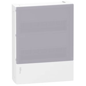 SCHNEIDER ELECTRIC 24LÜ OTOMAT KUTUSU SIVA ÜSTÜ HF DUMANLI ŞEFFAF KAPAKLI