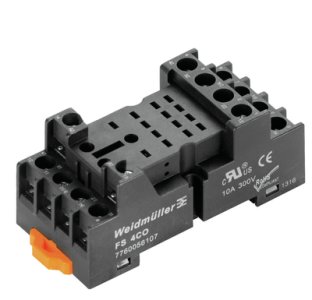 WEIDMULLER FS 4CO D-SERIES DRM RELAY BASE NO OF CONTACTS 4