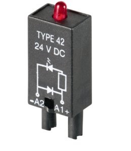 WEIDMULLER RIM2 6-24V DC LED + KOR.DİODU ( A1 +/A2 -) (PTML0024)