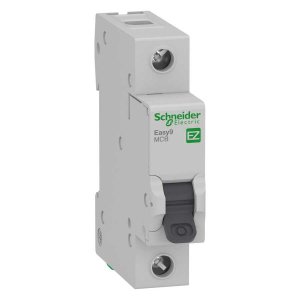 EZ9F34120 SCHNEIDER ELECTRIC ANAHTARLI OTOMATİK SİGORTA EASY9 MCB 1P 20A C TİPİ 4,5KA 230V