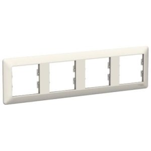 SCHNEIDER ELECTRIC ASFORA EPH5805423 PLUS 4’ LÜ YATAY ÇERÇEVE KREM 3606481931375