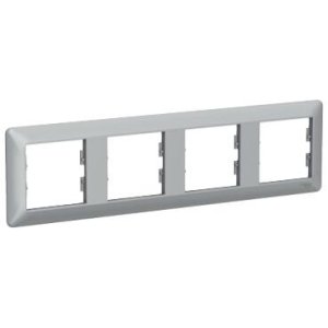 SCHNEIDER ELECTRIC ASFORA EPH5805461 PLUS 4' LÜ YATAY ÇERÇEVE ALÜMİNYUM 3606481931399