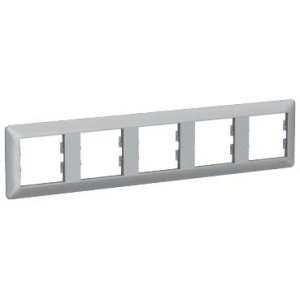 SCHNEIDER ELECTRIC ASFORA EPH5805561 PLUS 5' Lİ ALÜMİNYUM YATAY ÇERÇEVE 3606481931450