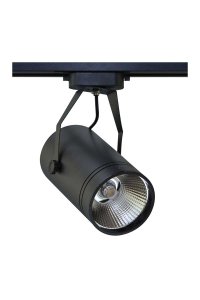 ACK AD30-01911 4000K Ilık Beyaz 30W Siyah Kasa Monofaze Cob Led Ray Spot Armatür