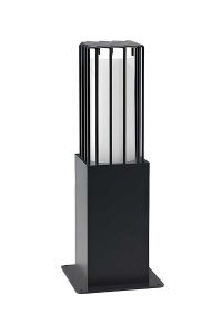 ACK AG36-00402 60W E27 400mm Asos Alüminyum Siyah Set Üstü Bahçe Armatürü