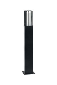 ACK AG36-00412 60W E27 800mm Asos Alüminyum Siyah Bahçe Armatürü