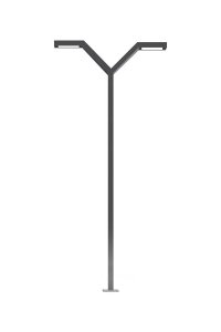 ACK AG43-09401 2x30W 3000K Günışığı 300cm Alsa Bahçe Aydınlatma Direği