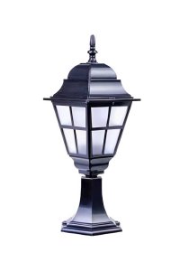 ACK AG55-03221 E27 Siyah PC Set Üstü Bahçe Armatürü