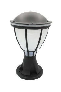 ACK AG55-05021 E27 Siyah PC Set Üstü Bahçe Armatürü