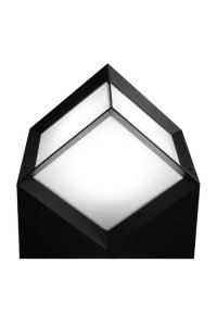 ACK AG55-06021 E27 Siyah PC Set Üstü Bahçe Armatürü