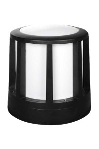 ACK AG55-08021 E27 Siyah PC Set Üstü Bahçe Armatürü