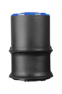ACK AG56-06050 GU10 Mavi Cam Siyah Bahçe Duvar Apliği