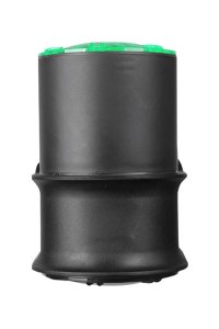 ACK AG56-06050 GU10 Yeşil Cam Siyah Bahçe Duvar Apliği