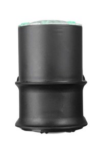 ACK AG56-06050 GU10 Şeffaf Cam Siyah Bahçe Duvar Apliği