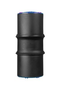 ACK AG56-06150 GU10 Mavi Cam Siyah Bahçe Duvar Apliği