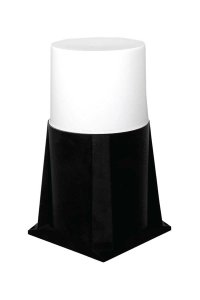 ACK AG57-01021 E27 Siyah Pc Set Üstü Bahçe Armatürü