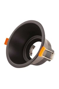 ACK AH03-04011 90mm Terra Alüminyum Siyah Spot Kasası
