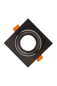 ACK AH03-04081 80mm Terra Alüminyum Siyah Spot Kasası